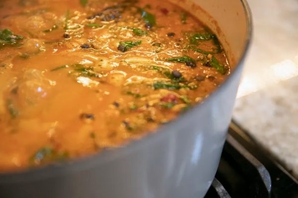 Nigeria egusi soup for jollof rice