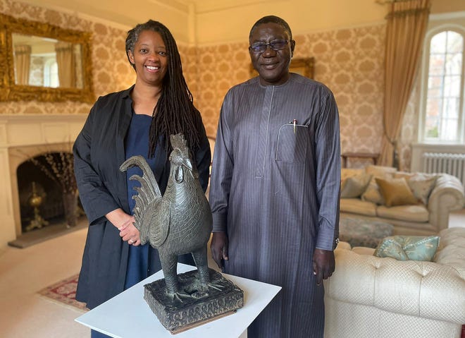 Okukor Bronze Artifact Return to Benin